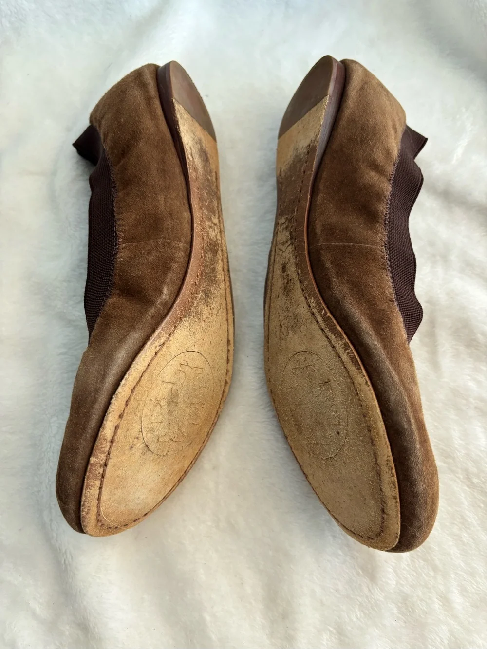 Tory Burch Caroline Ballet Flat Size 6.5M Brown